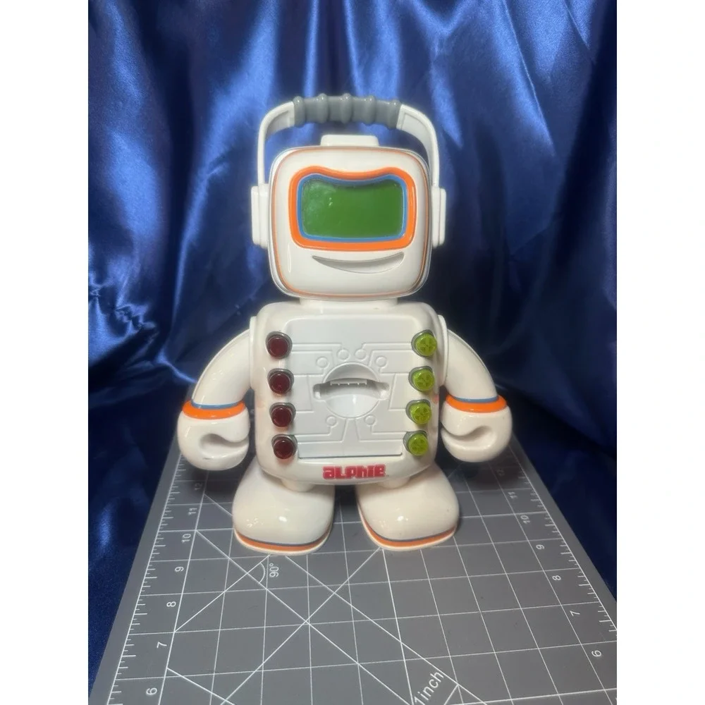 2009 Playskool Alphie Robot Tested & Working - No Cards - Educational Toy